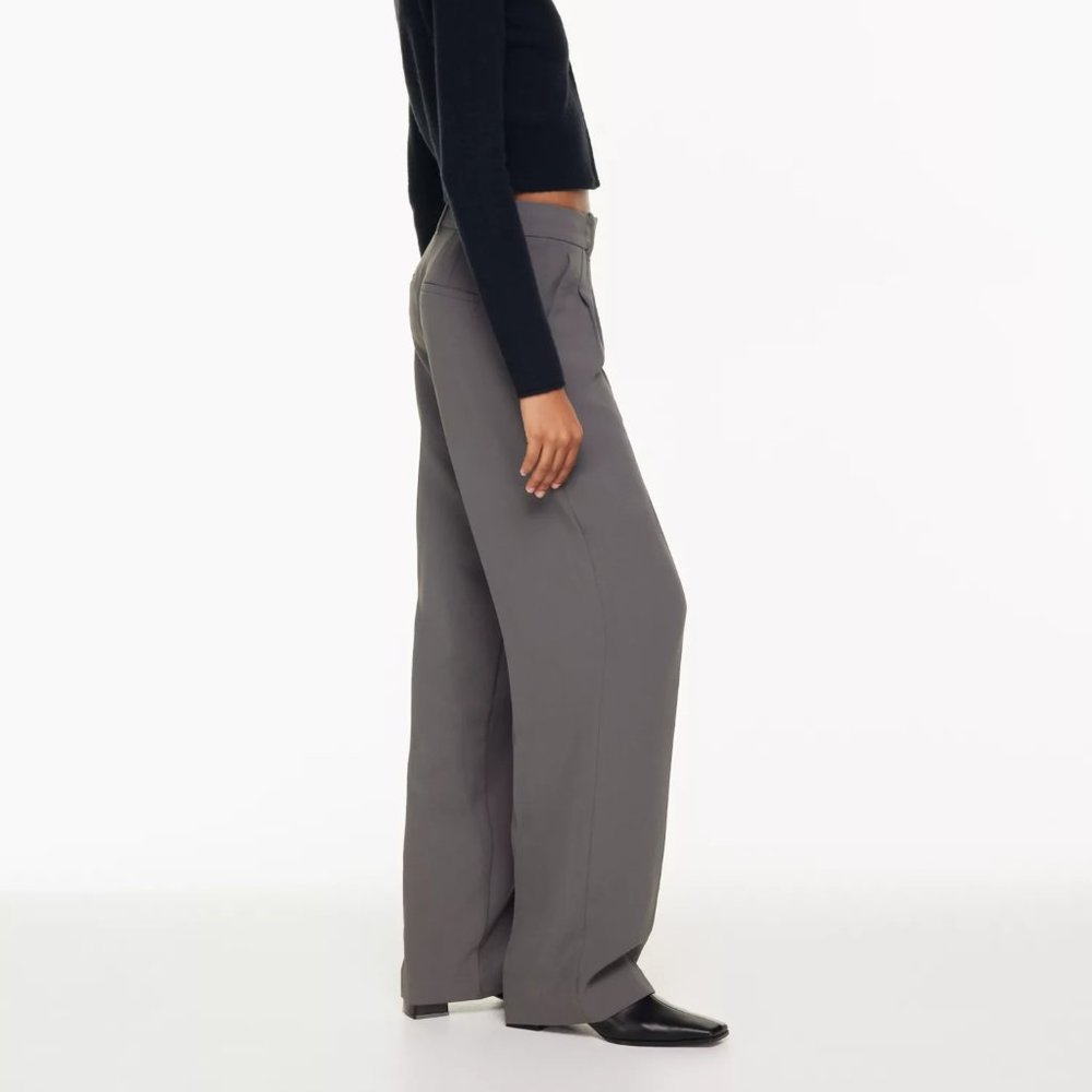🚫SOLD🚫 ARITZIA WILFRED Effortless Pant in Peppercorn Grey - Picture 4 of 9